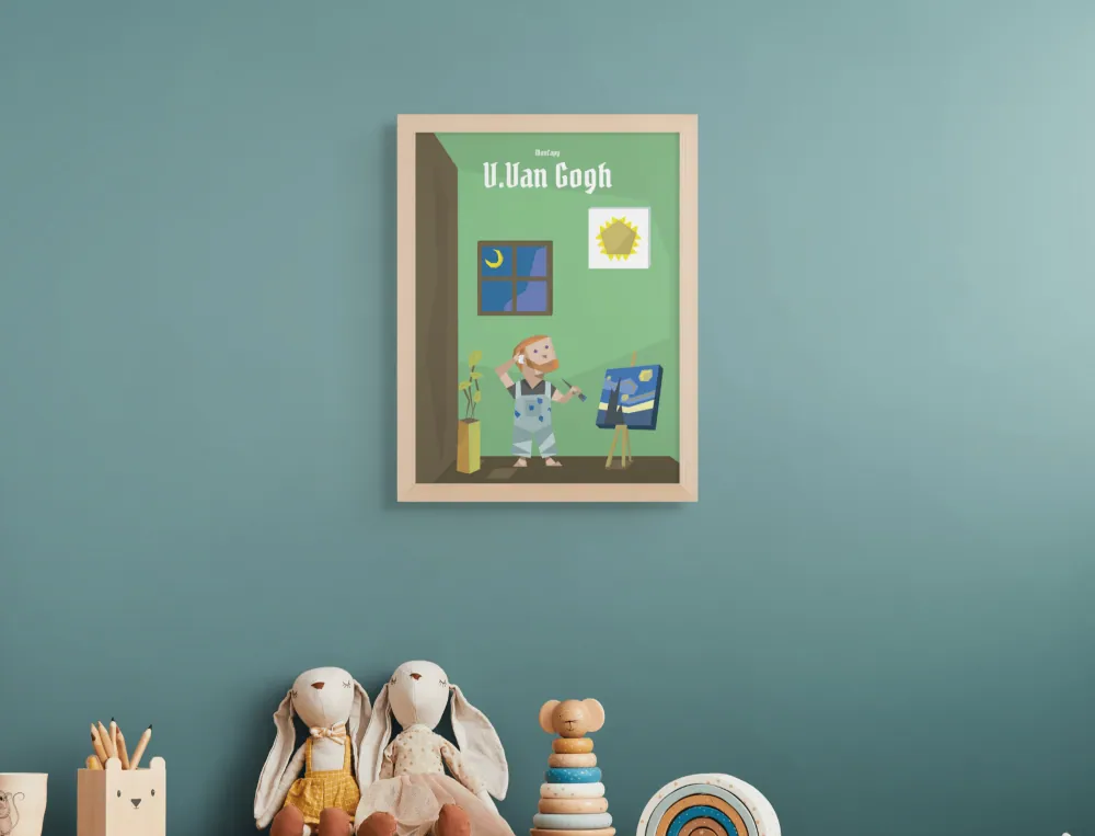 Affiche décorative MonCapy.